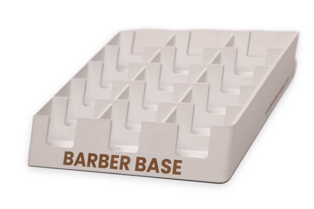 Barber Blade Racks - Clipper Blade Storage - Professional Blade Organizer - Secure Blade Rack - Blade Display Stand - Barber Shop Blade Holder