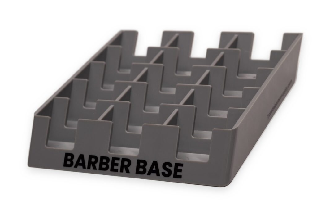 Barber Blade Racks - Clipper Blade Storage - Professional Blade Organizer - Secure Blade Rack - Blade Display Stand - Barber Shop Blade Holder