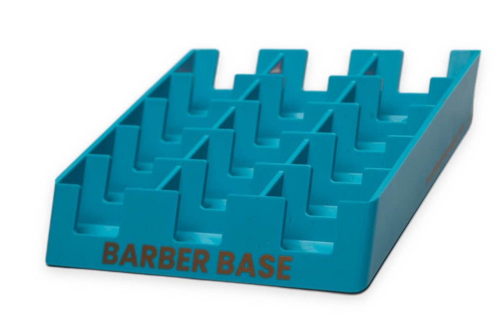 Barber Blade Racks - Clipper Blade Storage - Professional Blade Organizer - Secure Blade Rack - Blade Display Stand - Barber Shop Blade Holder
