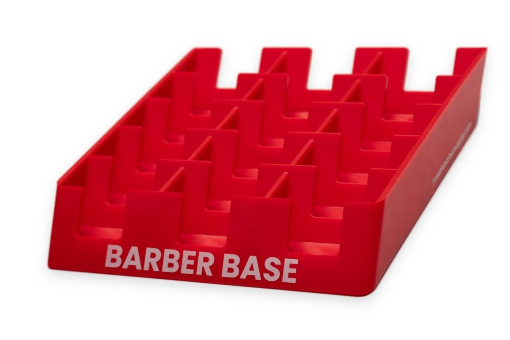 Barber Blade Racks - Clipper Blade Storage - Professional Blade Organizer - Secure Blade Rack - Blade Display Stand - Barber Shop Blade Holder